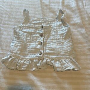 Jamie Kay White button up tank